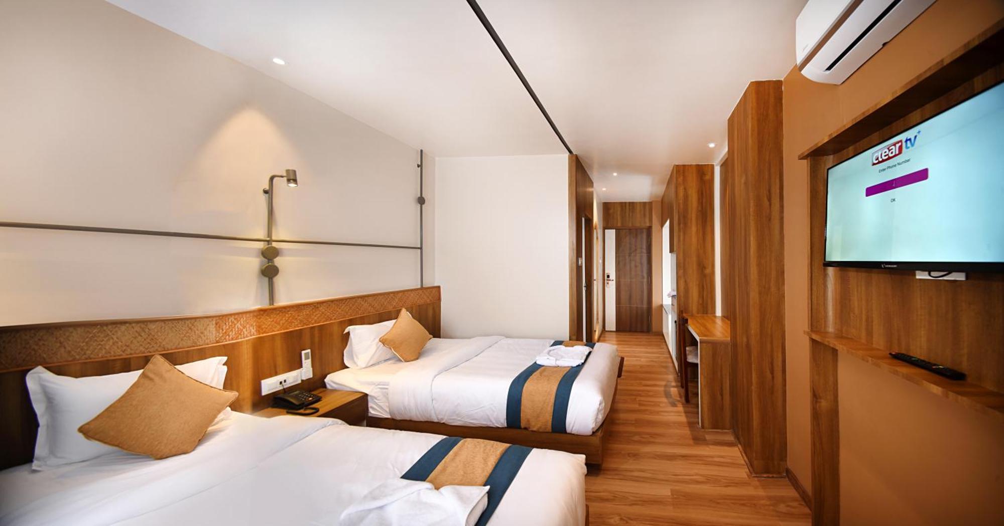 Hotel Vistara กาฐมาณฑุ ภายนอก รูปภาพ